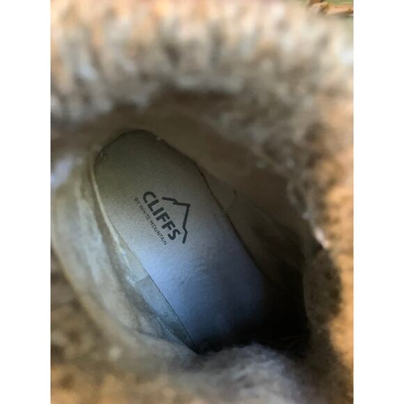 Cliffs by White Mountain Duena Off White Duena Hiking Boot Size 8 - Picture 8 of 8